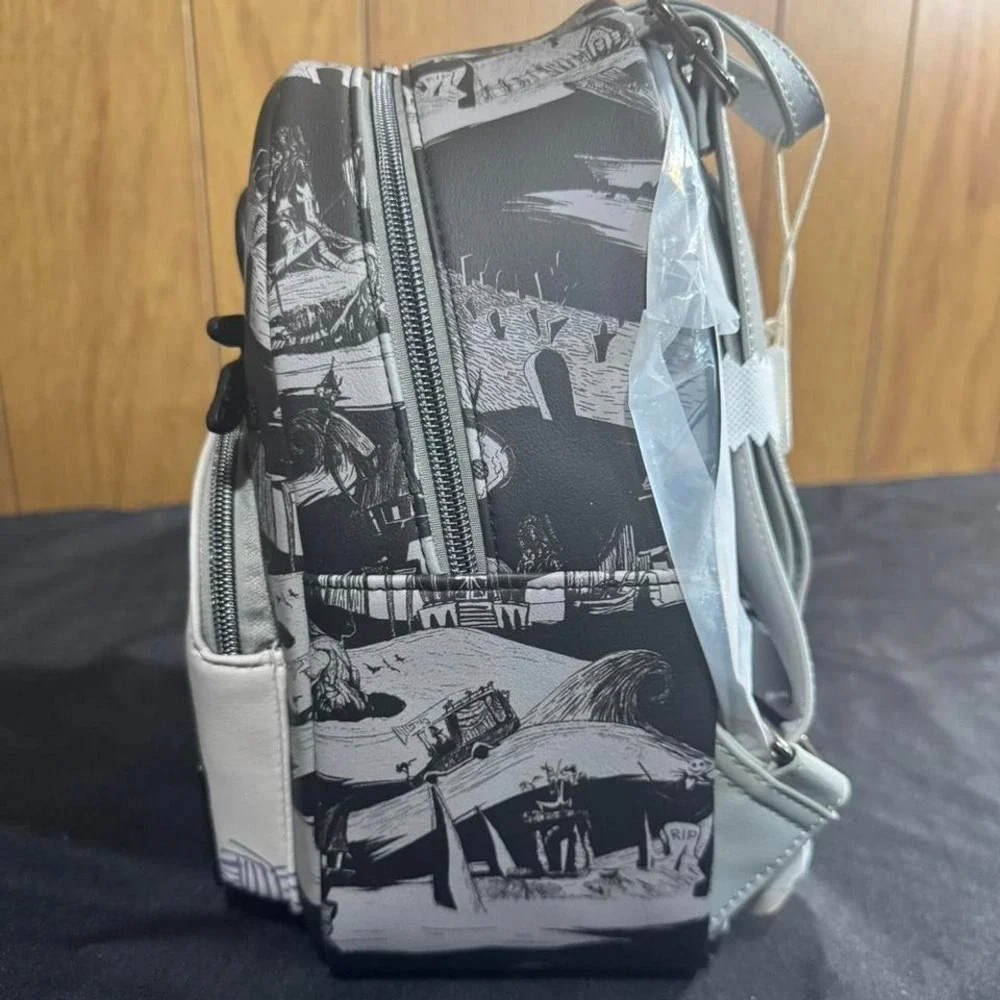 Loungefly NBC- Jack Skellington RIP backpack - JACK MOVES! NWT‎